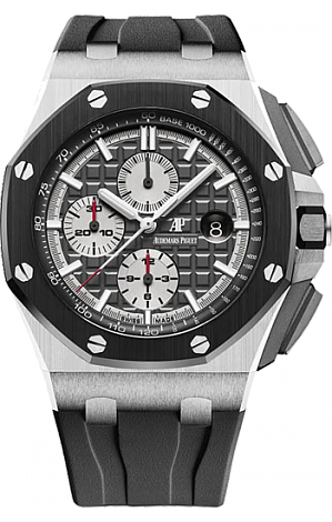 Review 26400IO.OO.A004CA.01 Fake Audemars Piguet Royal Oak Offshore Chronograph 44mm watch - Click Image to Close